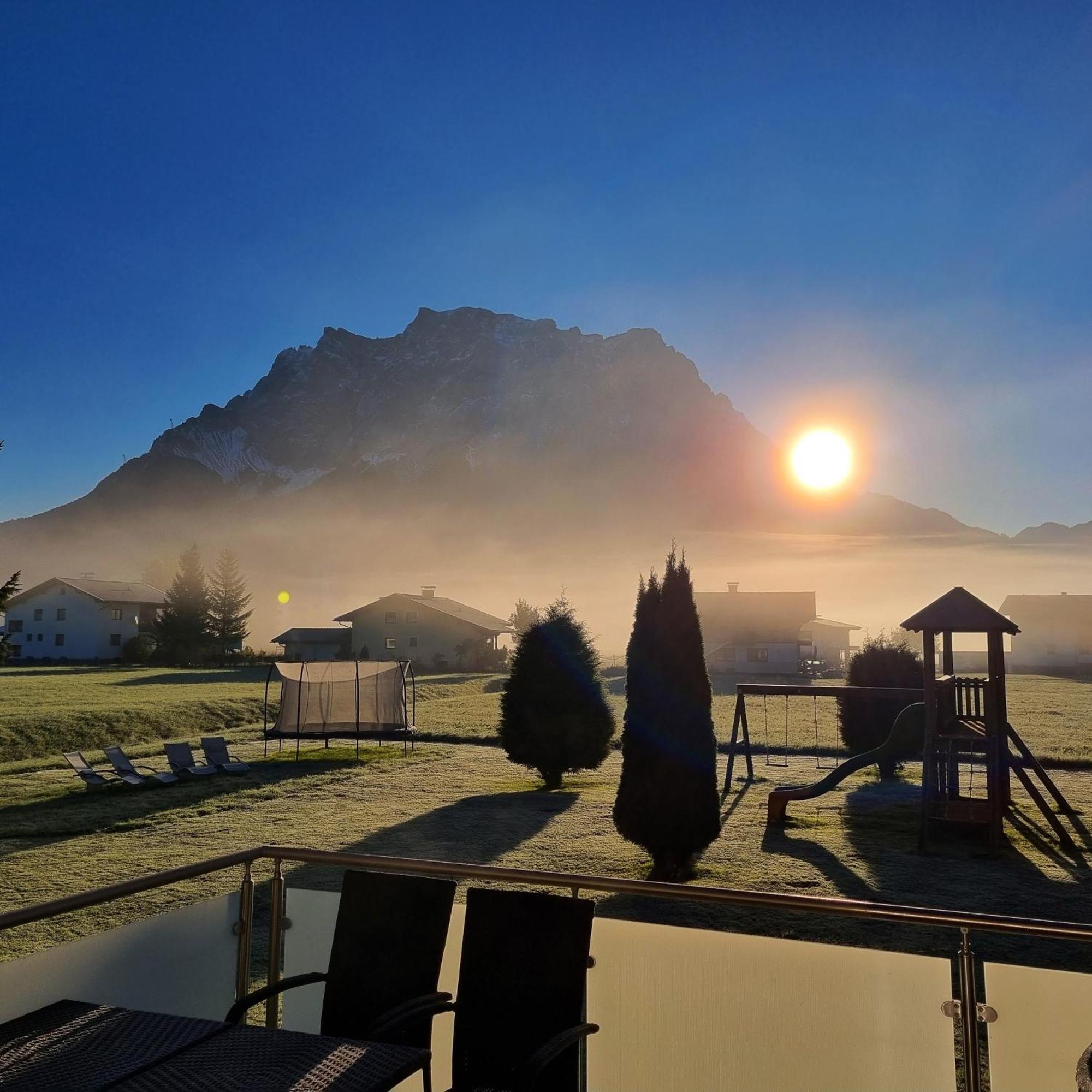 B&B Gaestehaus Alpenblick Lermoos Exterior foto