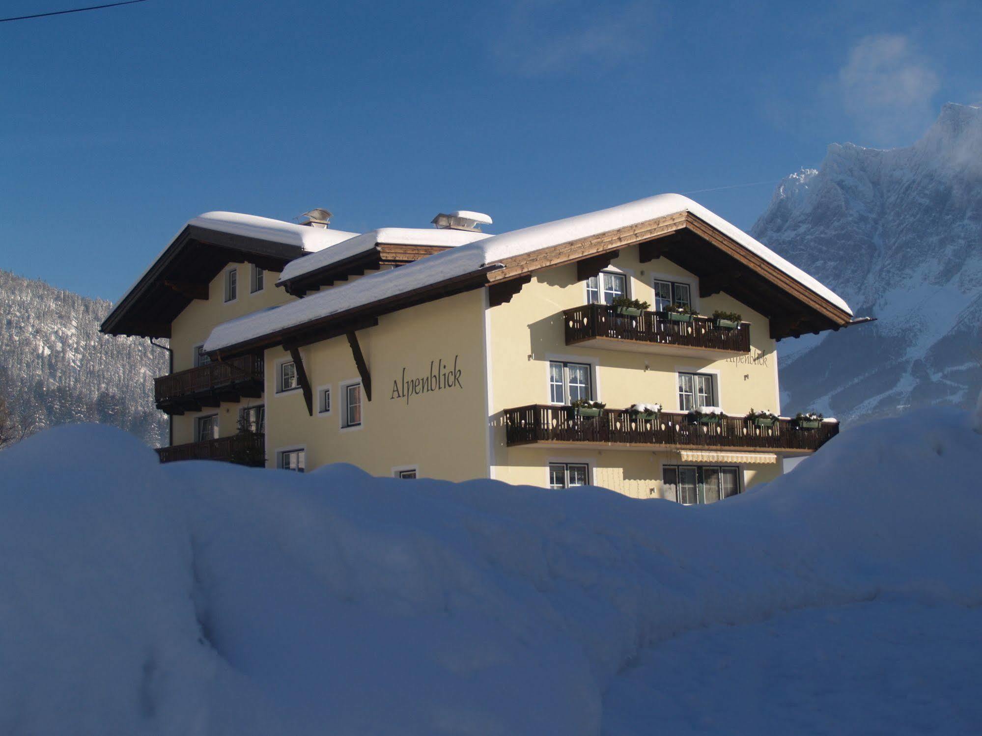 B&B Gaestehaus Alpenblick Lermoos Exterior foto